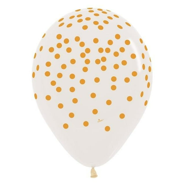 Sempertex Gold Confetti Print