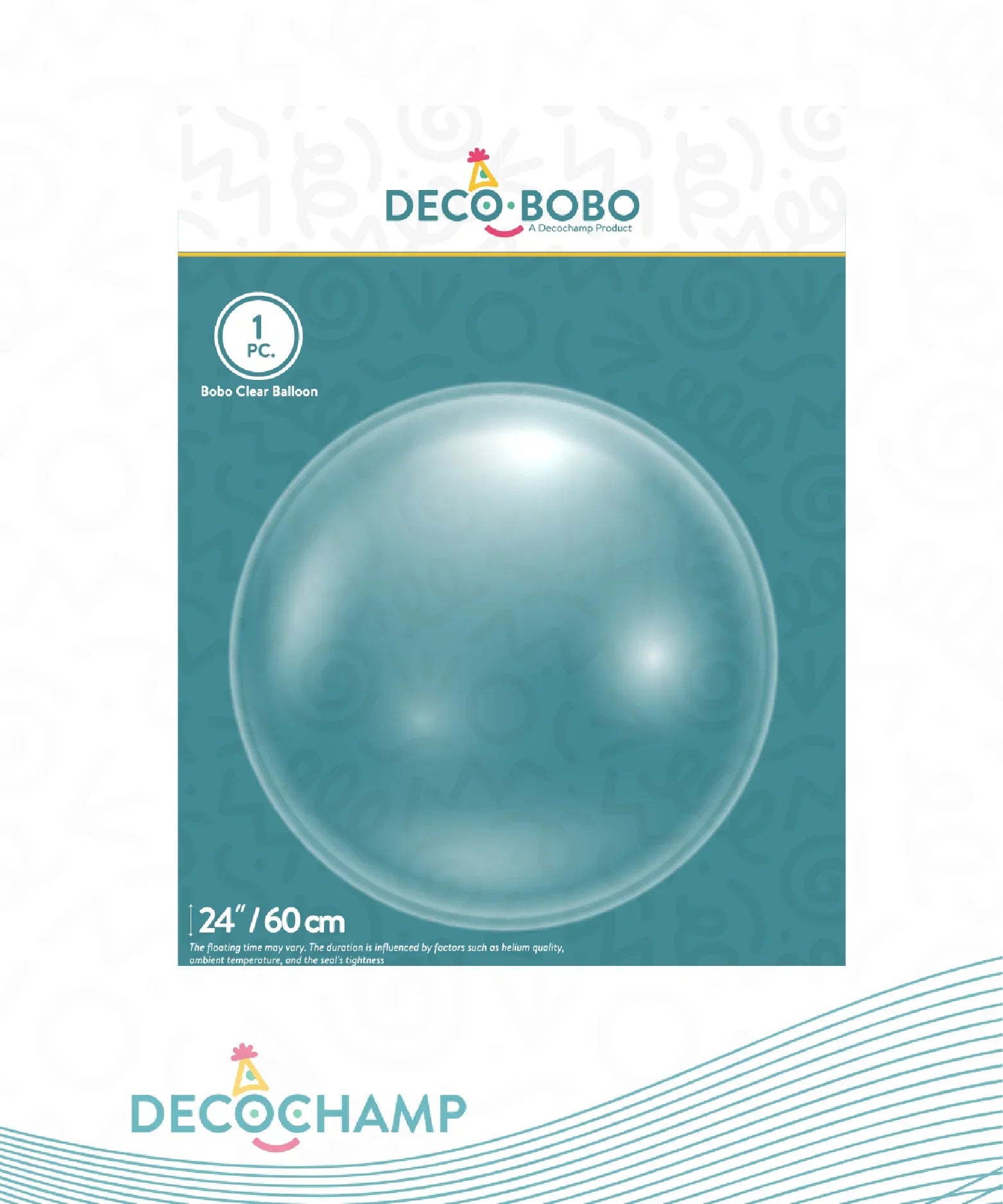 DecoBobo 24" 1ct