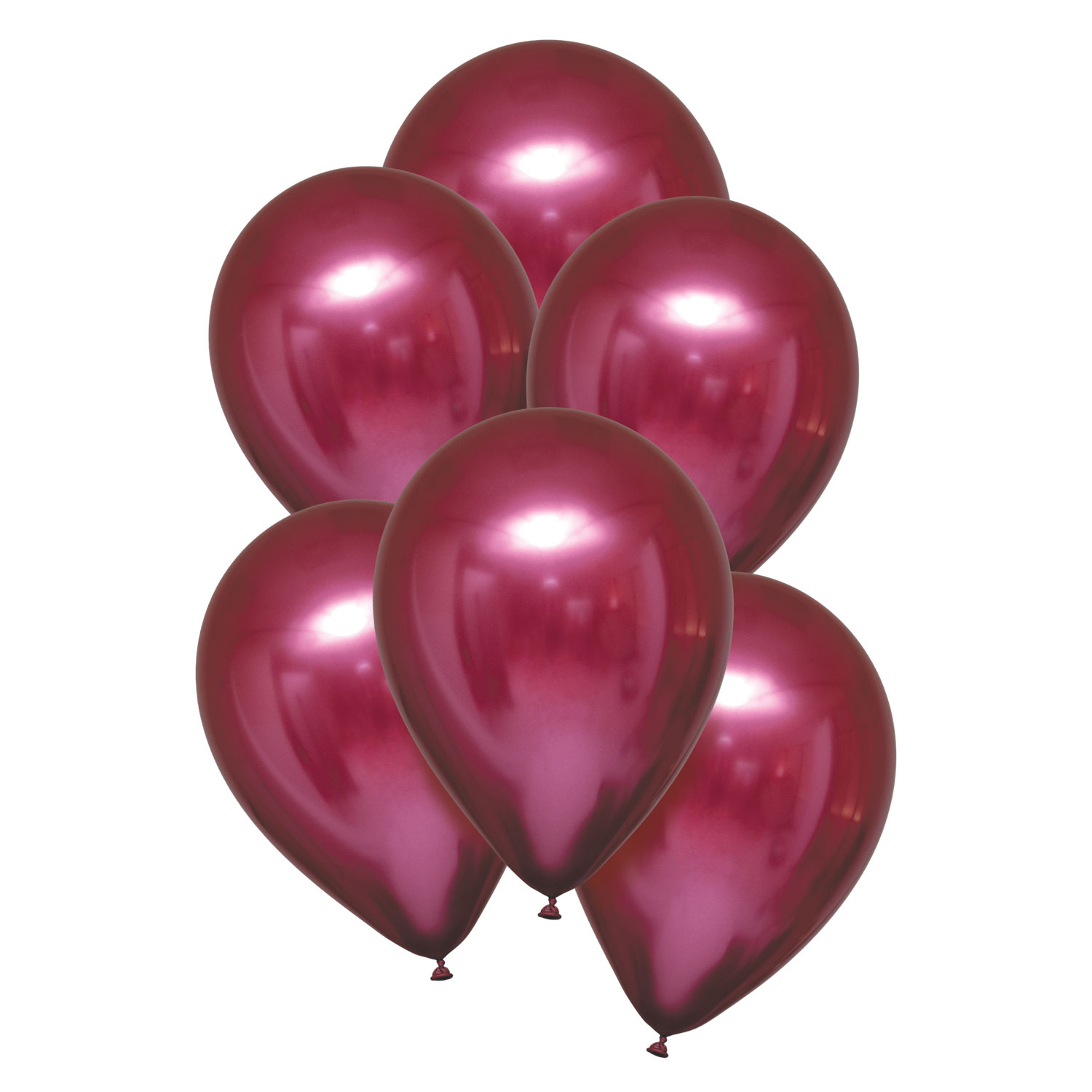 Amscan Luxe Latex Pomegranate - 11" - 100 Pcs