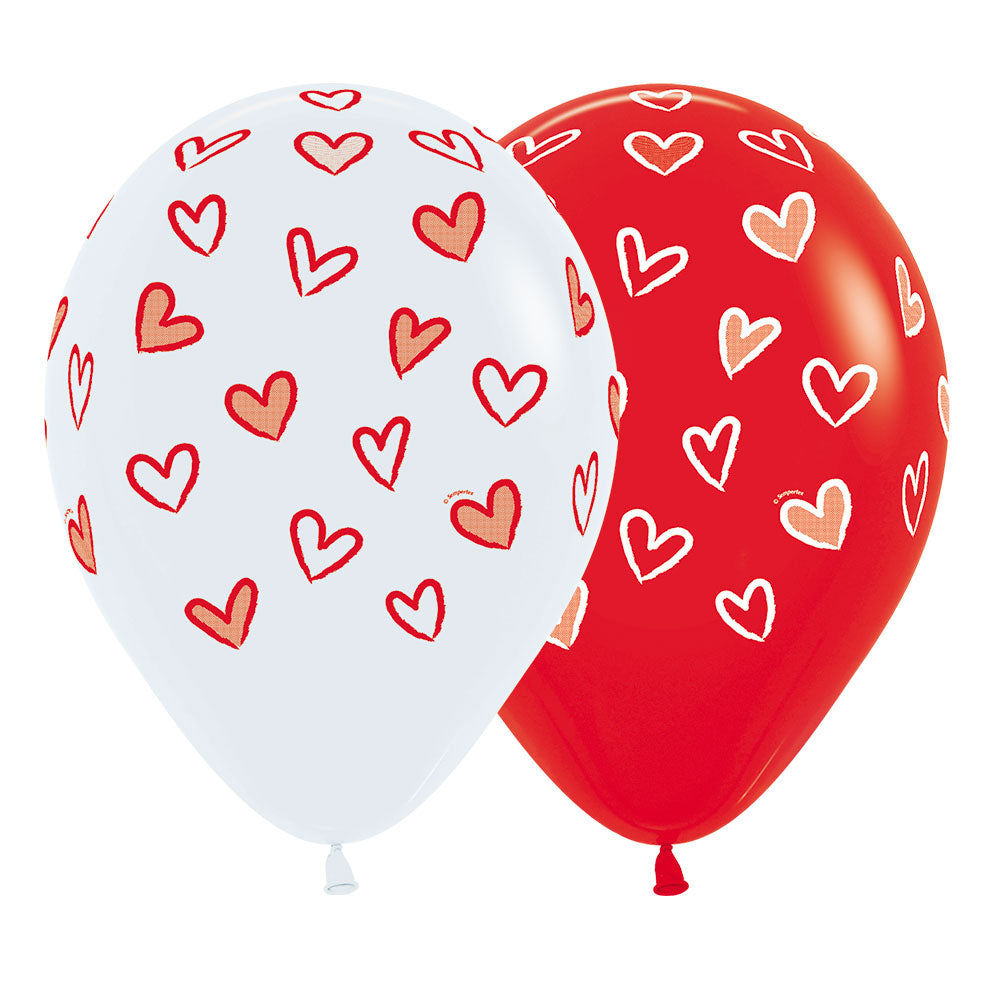 Sempertex Forever Hearts Print