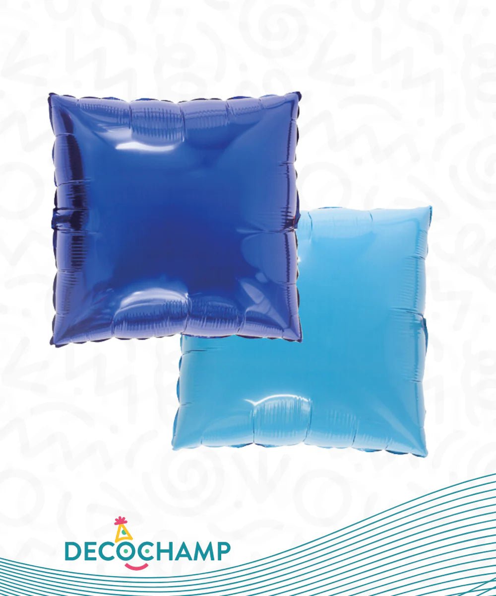 DecoSquare 24'' Dark Blue & Baby Blue