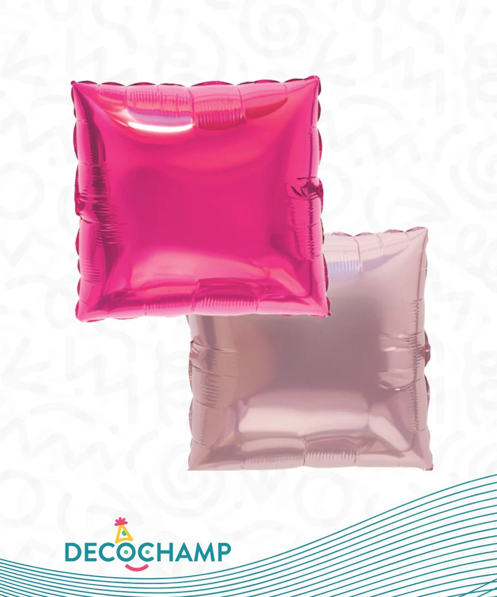 DecoSquare 24'' Hot Pink & Baby Pink