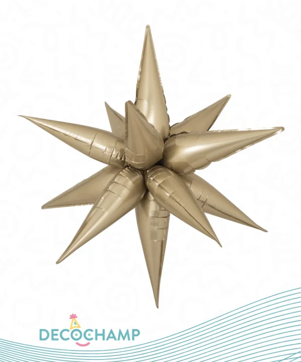 Deco Starburst Champagne 1ct