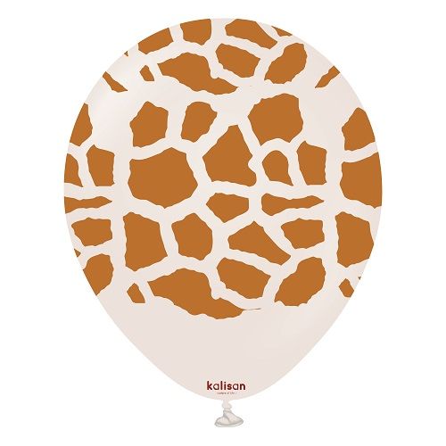 Kalisan Safari Giraffe White/Caramel 25ct