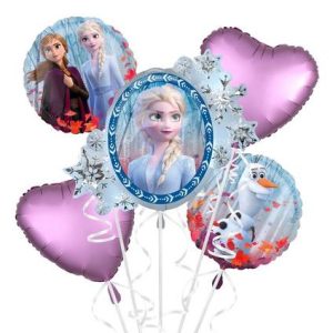 Anagram Frozen 2 Foil Balloon Bouquet 5ct