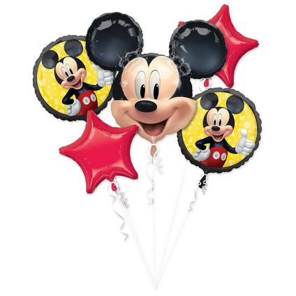 863812 Mickey Mouse Forever Foil Balloon 5ct