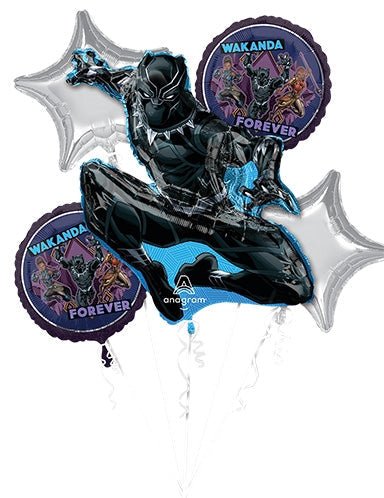 balloon-bouquet-black-panther-2166562 Black Panther Foil Balloon Bouquet 5ct