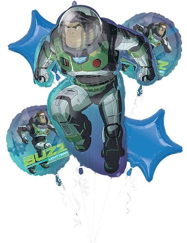 balloon-bouquet-buzz-lightyear-2319025 Buzz Lightyear Foil Balloon Bouquet 5ct