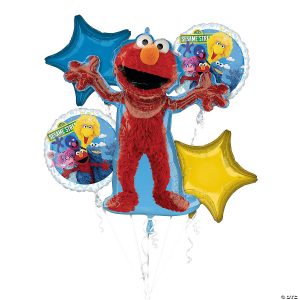 Anagram Sesame Street Foil Balloon Bouquet 5ct