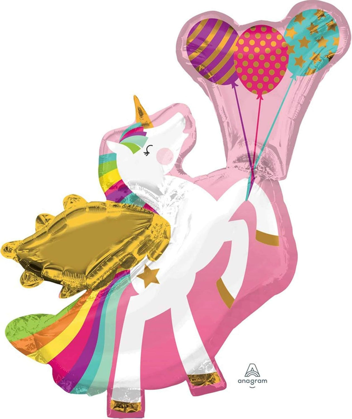 34 Winged Unicorn Balloon