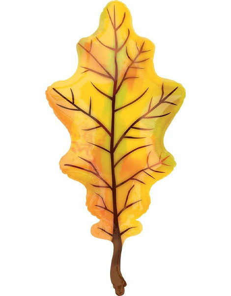 AN-3817601 42'' Fall Yellow Oak Leave Balloon