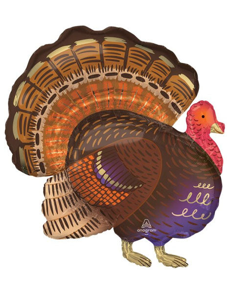 32 Thankfully Turkey Balloon