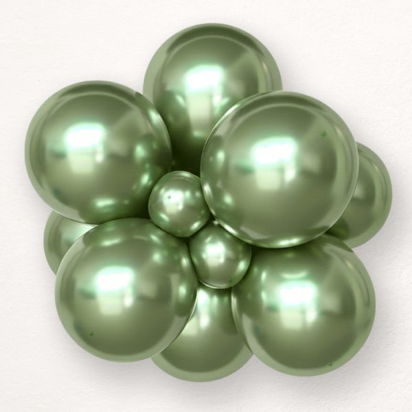 Belbal 24'' Glossy Lime Green 5ct