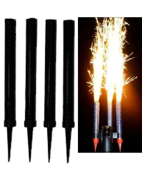 Black Bottle Sparklers 4pc