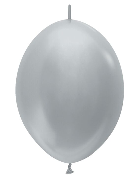 Sempertex Link-O-Loon Metallic Silver 50ct