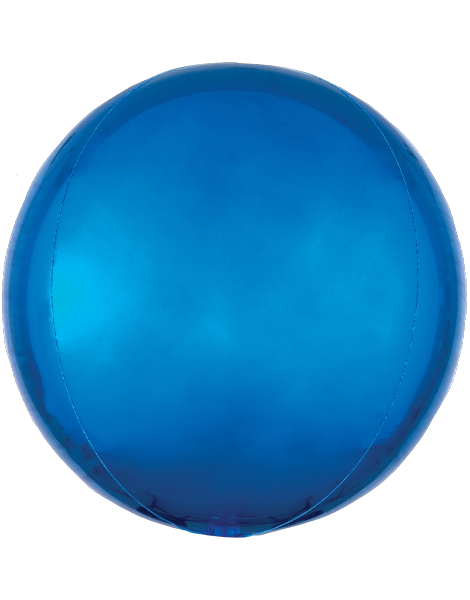 16in Anagram Blue Orbz Balloon