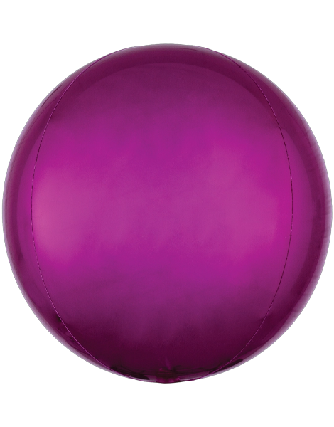 16in Anagram Bright Pink Orbz Balloon