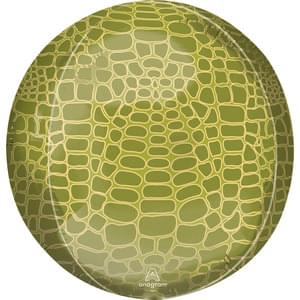 16in Anagram Aligator Print Orbz Balloon