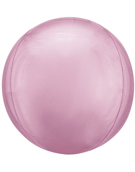 16in Anagram Pastel Pink Orbz Balloon