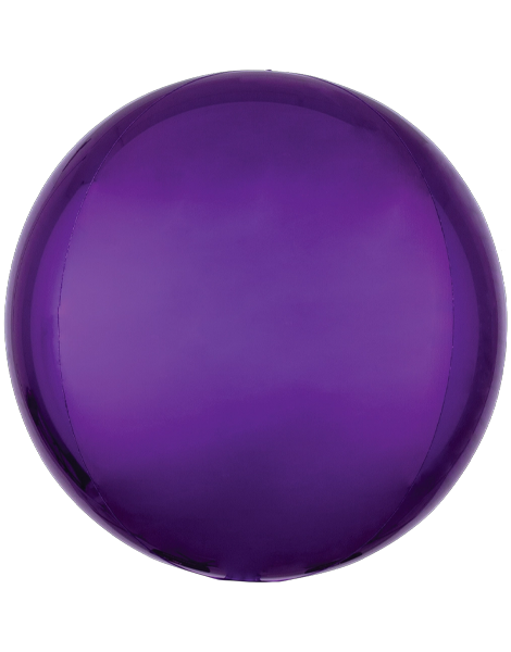 16in Anagram Purple Orbz Balloon
