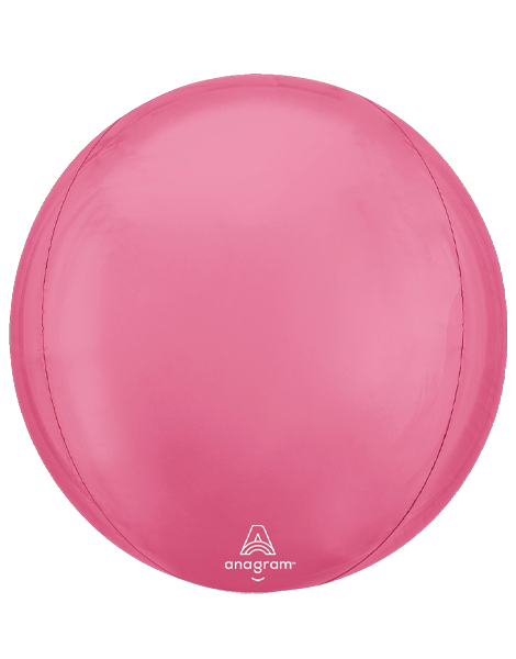 16in Anagram Vibrant Pink Orbz Balloon