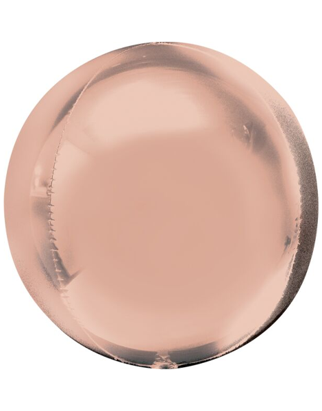 16in Anagram Rose Gold Orbz Balloon