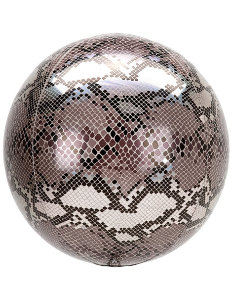 16in Anagram Snake Skin Print  Orbz Balloon